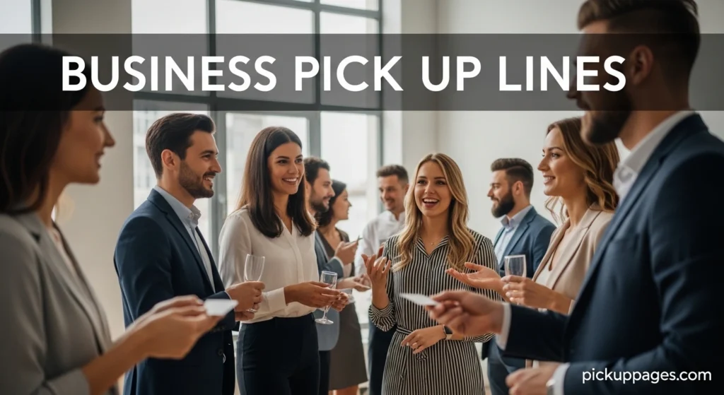 Business Pick Up Lines