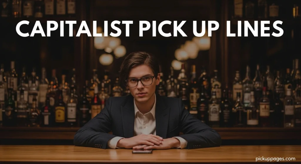 Capitalist Pick Up Lines