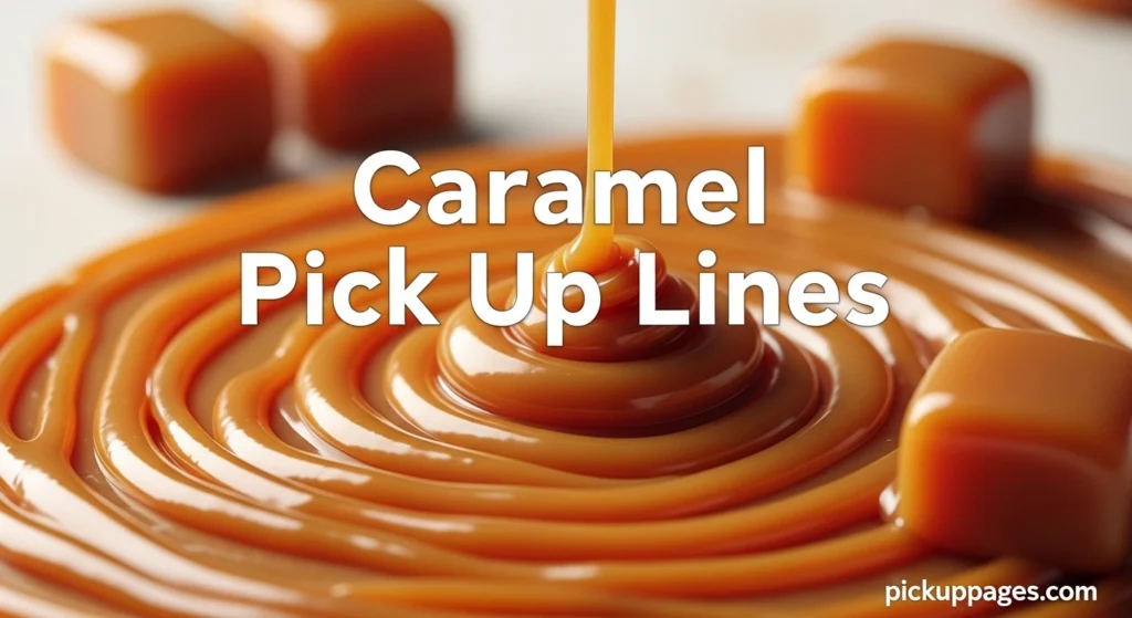 Caramel Pick Up Lines