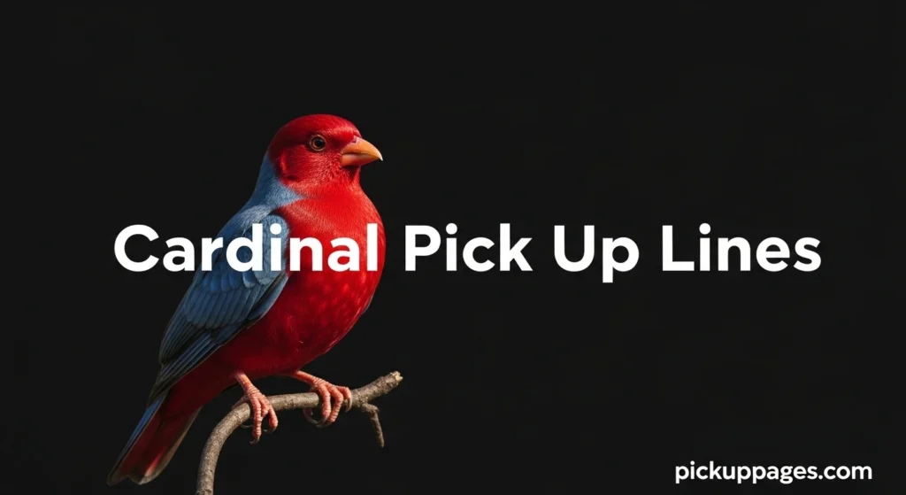 Cardinal Pick Up Lines