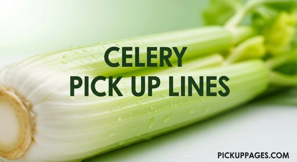 Celery Pick Up Lines