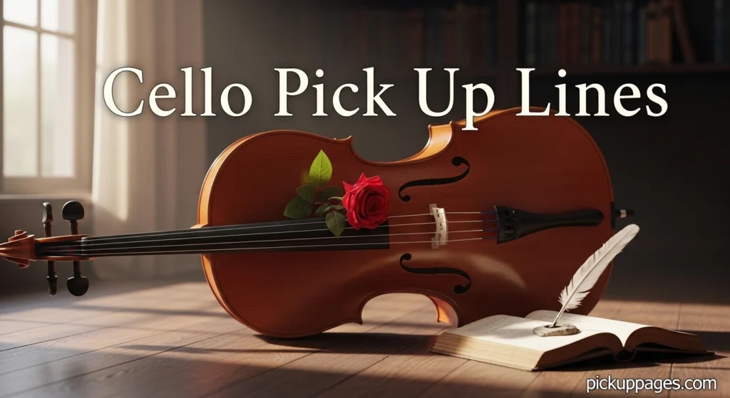 Cello Pick Up Lines