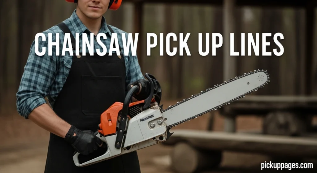 Chainsaw Pick Up Lines