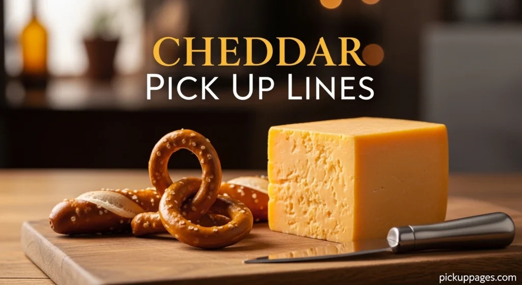 Cheddar Pick Up Lines