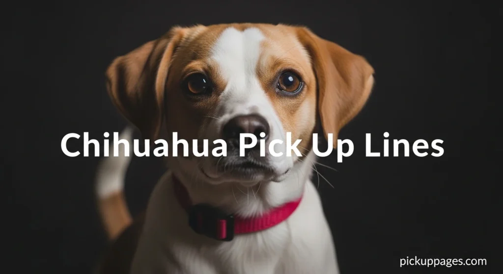 Chihuahua Pick Up Lines