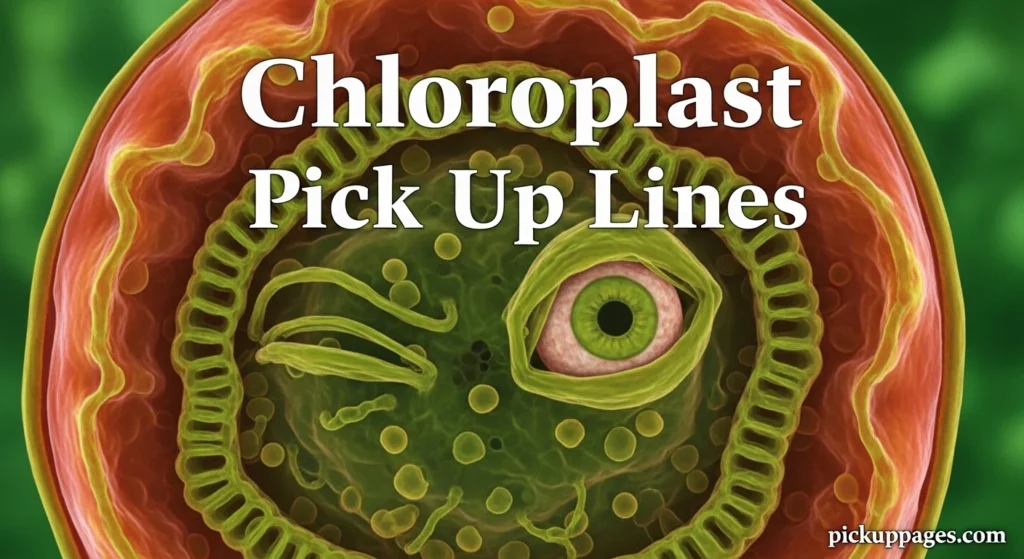 Chloroplast Pick Up Lines