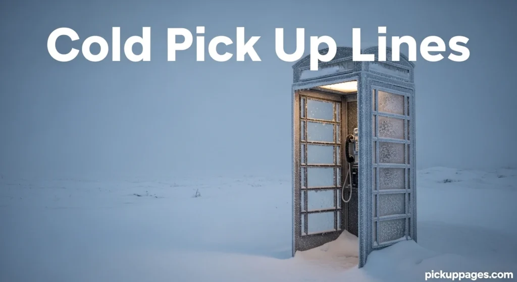 Cold Pick Up Lines