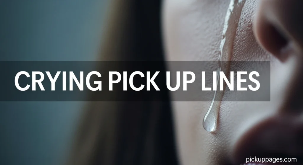Crying Pick Up Lines