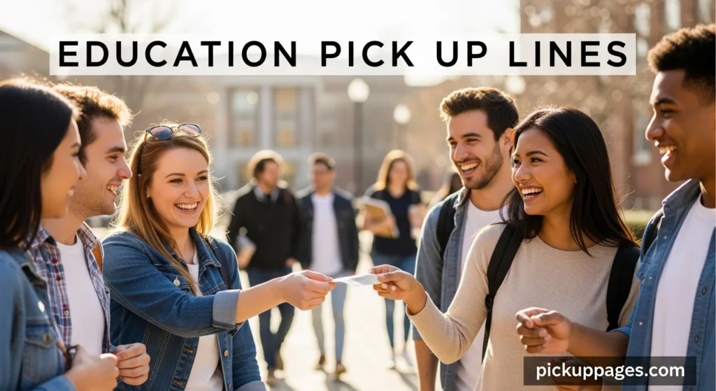 Education Pick Up Lines