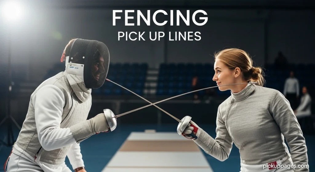 Fencing Pick Up Lines