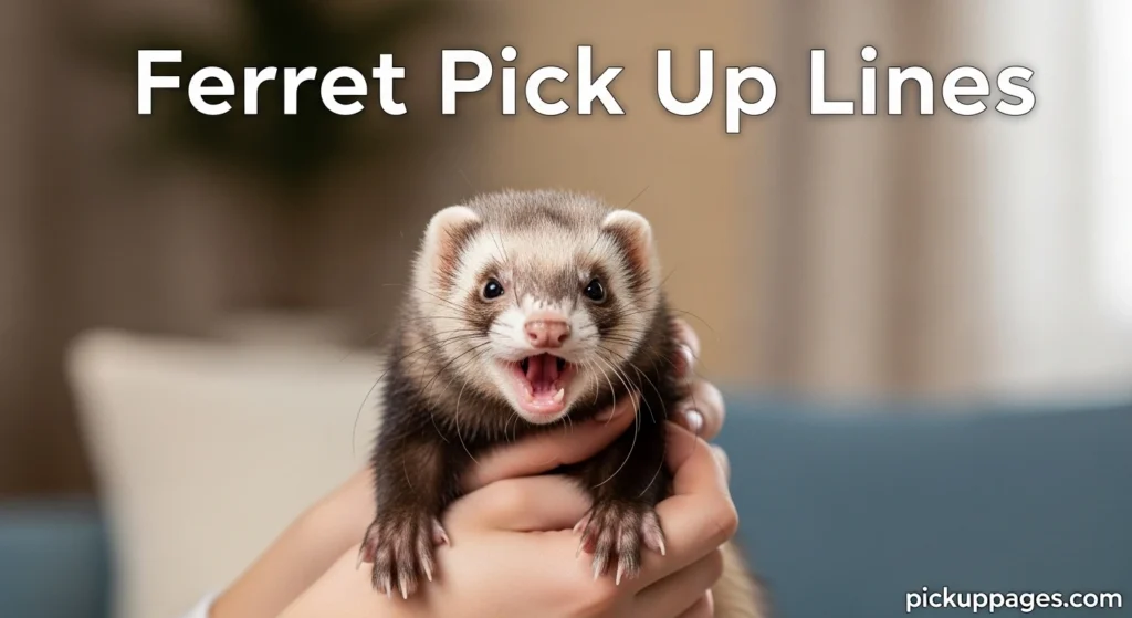 Ferret Pick Up Lines