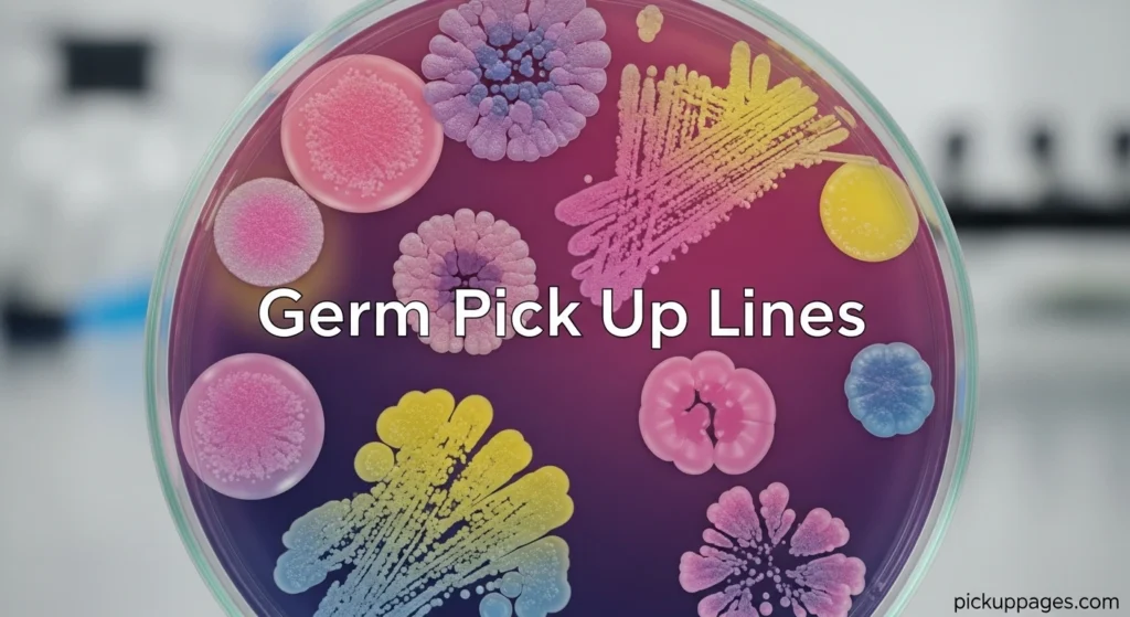 Germ Pick Up Lines