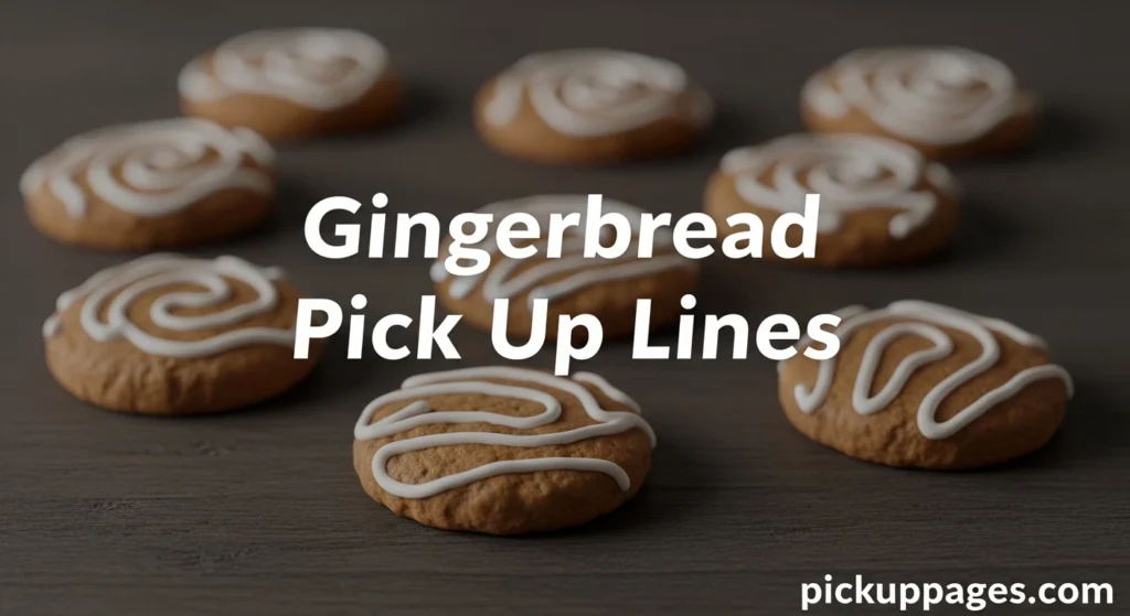 Gingerbread Pick Up Lines