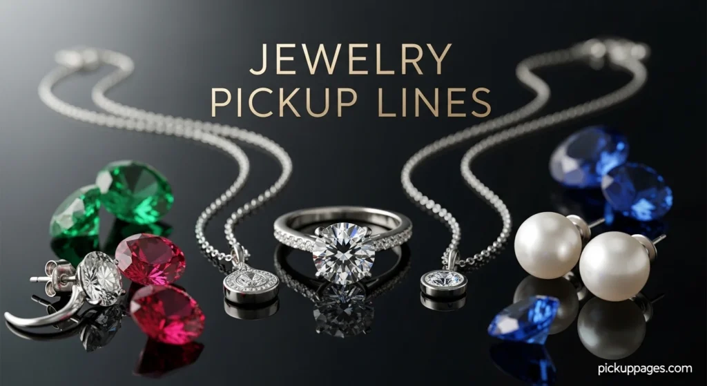 Jewelry Pickup Lines