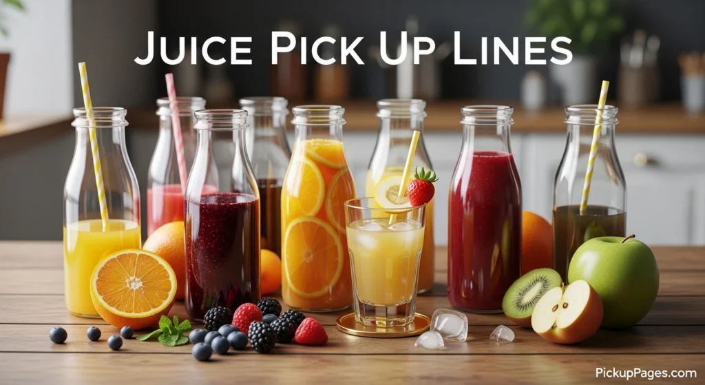 Juice Pick Up Lines
