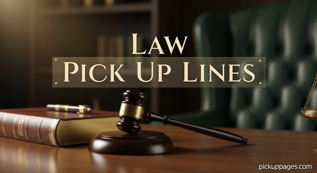 Law Pick Up Lines