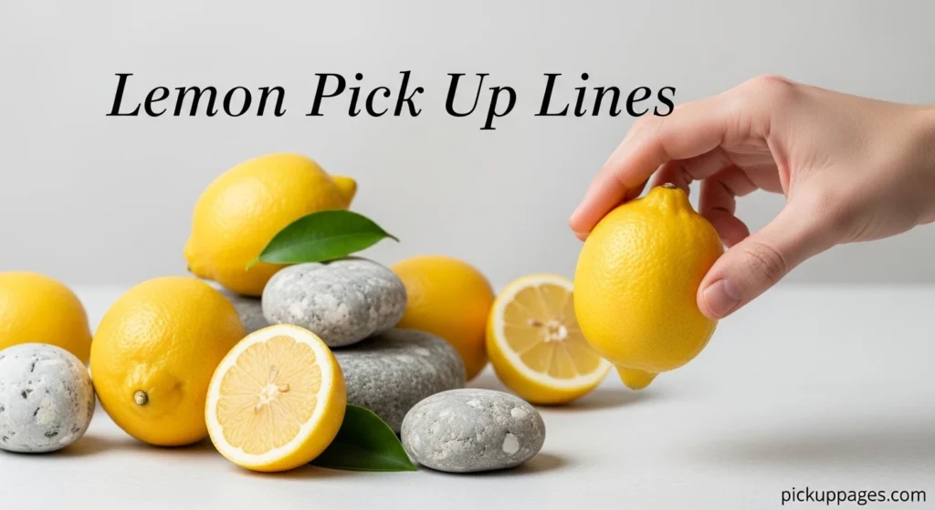Lemon Pick Up Lines