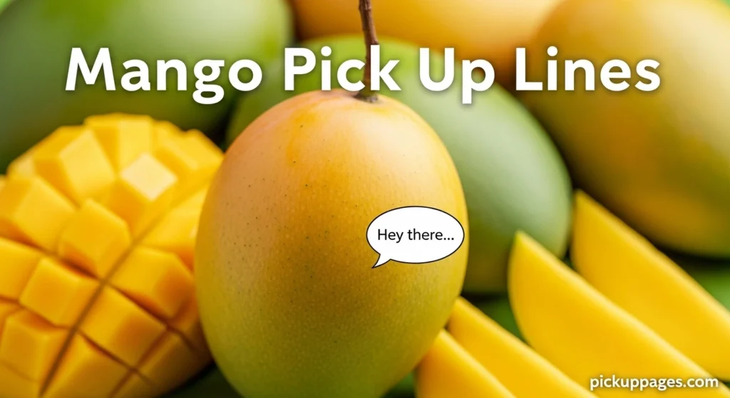 Mango Pick Up Lines