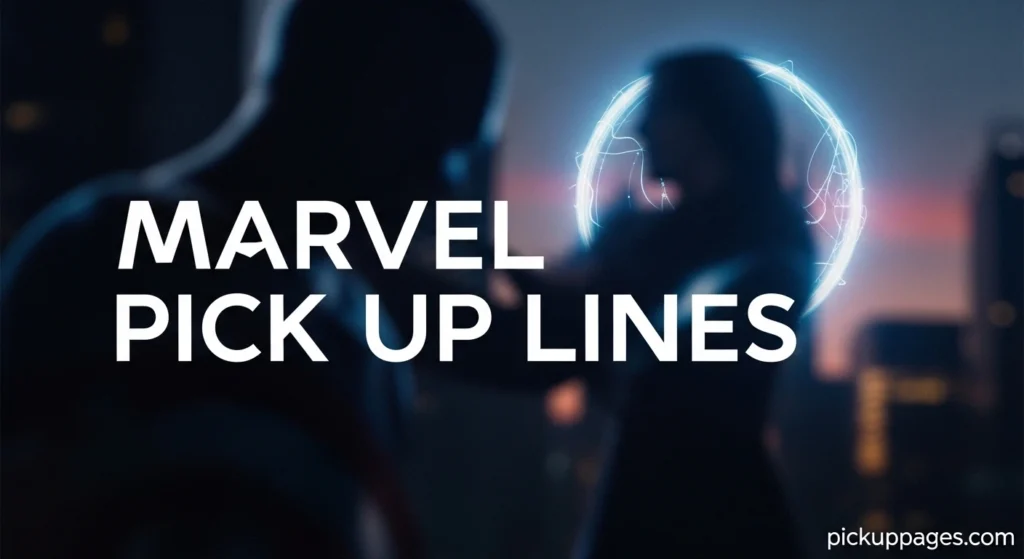 Marvel Pick Up Lines