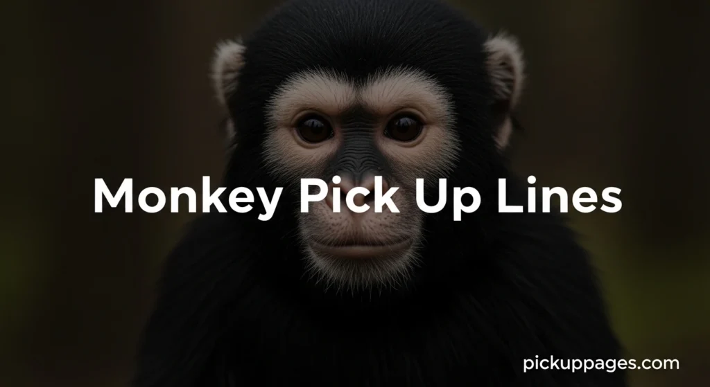 Monkey Pick Up Lines