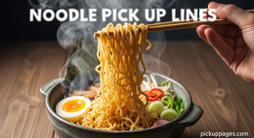 Noodle Pick Up Lines