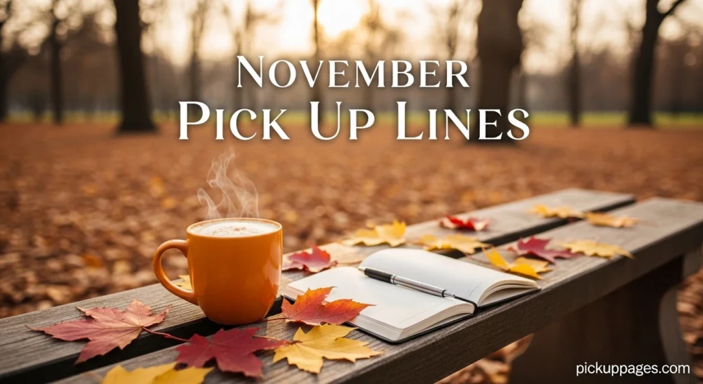 November Pick Up Lines