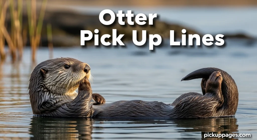 Otter Pick Up Lines