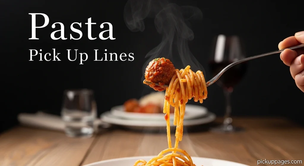 Pasta Pick Up Lines