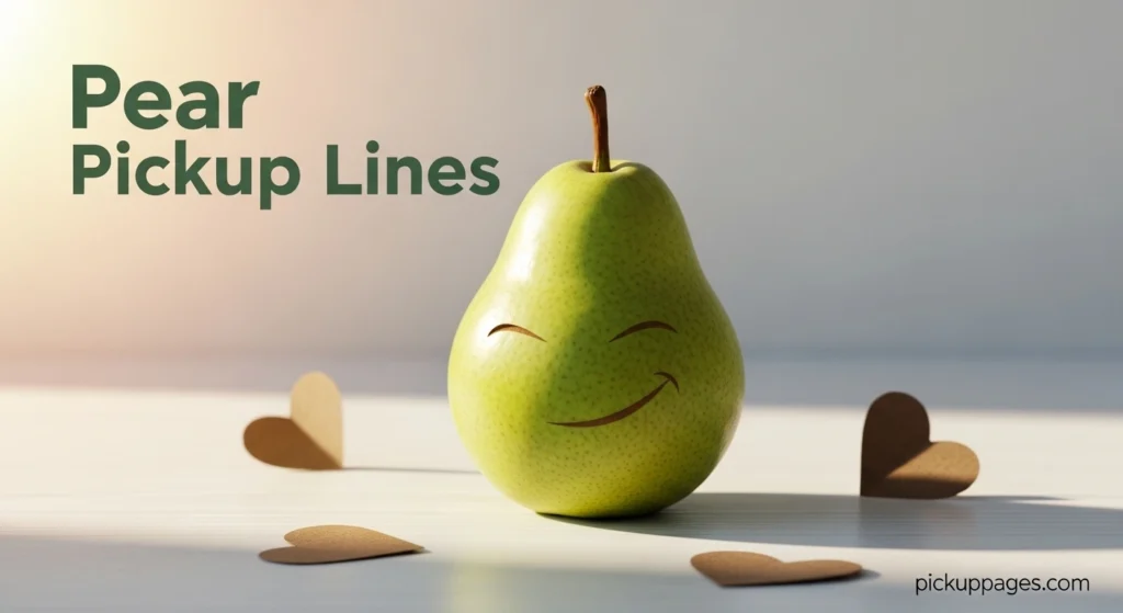 Pear Pickup Lines