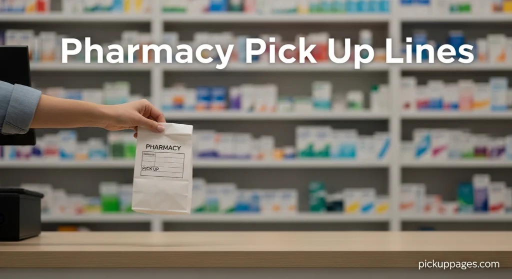 Pharmacy Pick Up Lines