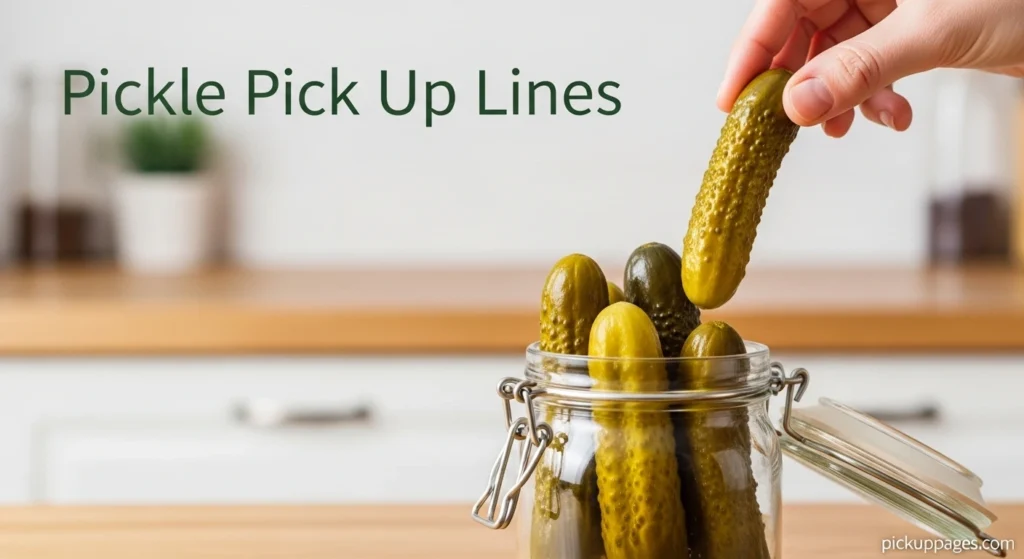 Pickle Pick Up Lines