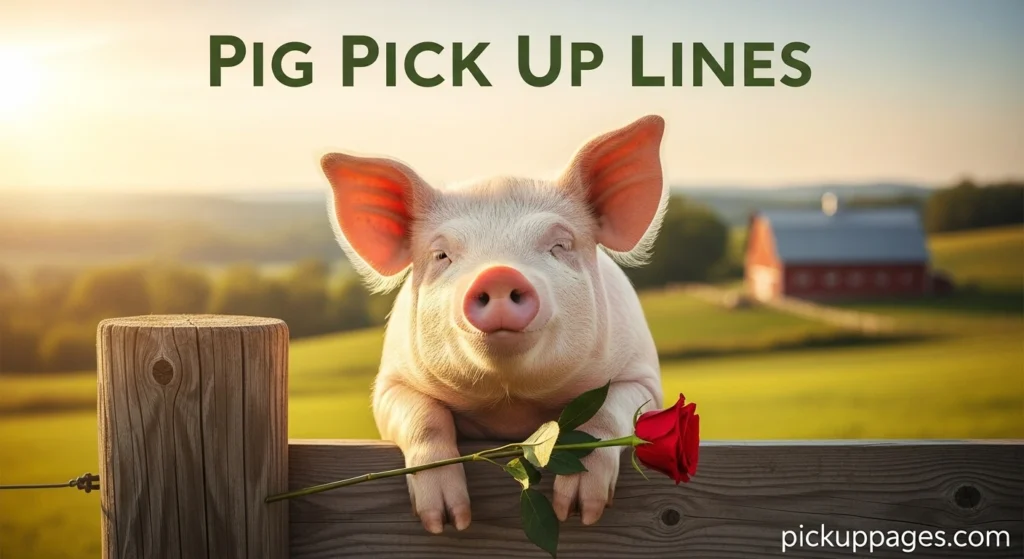 Pig Pick Up Lines