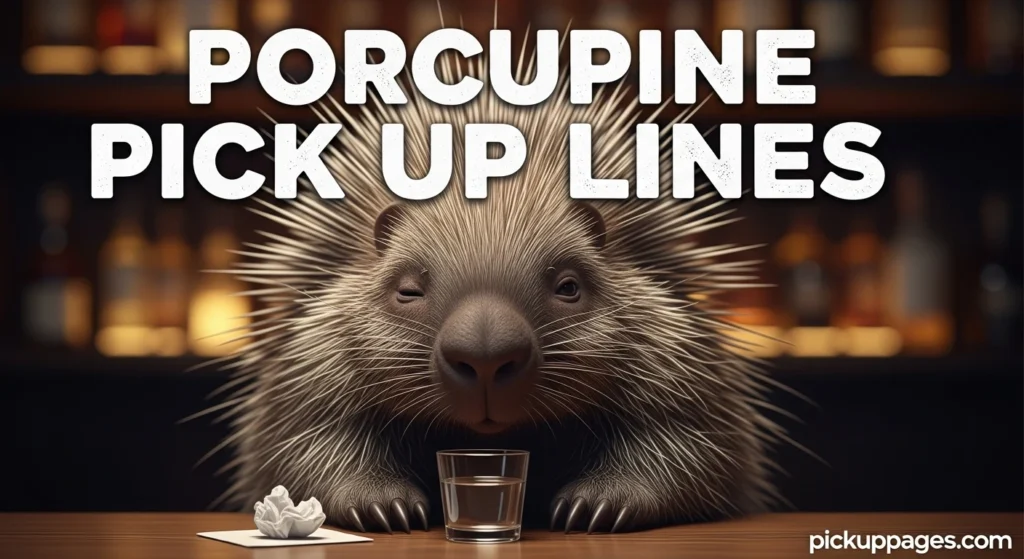 Porcupine Pick Up Lines