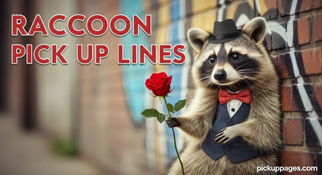 Raccoon Pick Up Lines