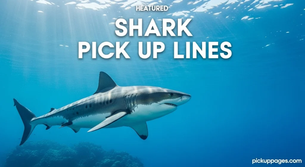 Shark Pick Up Lines