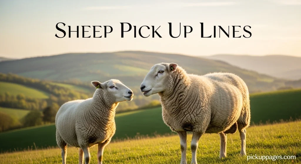 Sheep Pick Up Lines