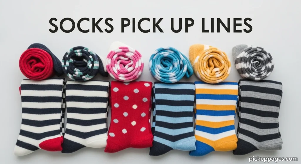 Socks Pick Up Lines