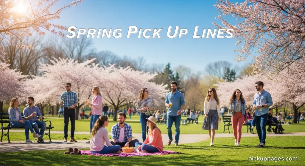 Spring Pick Up Lines