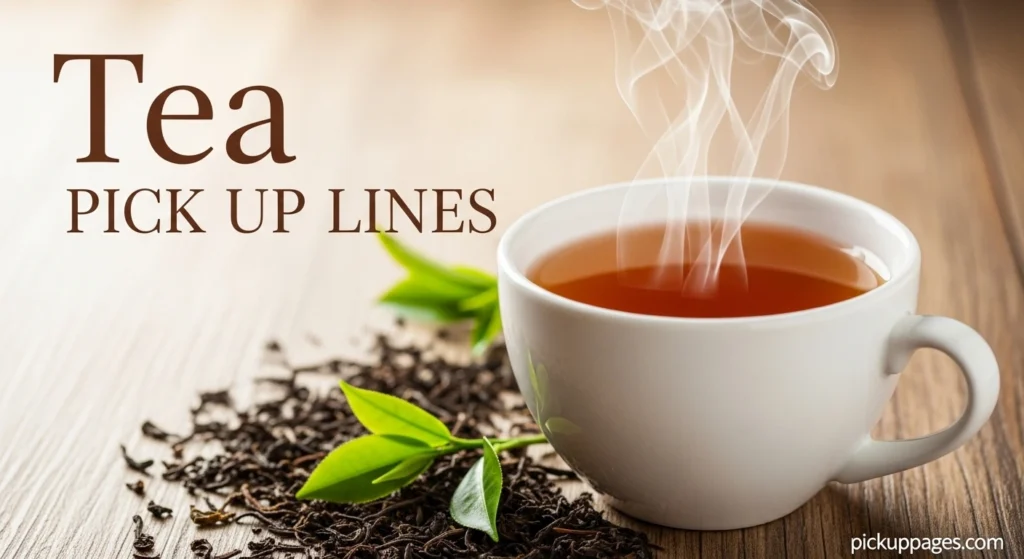 Tea Pick Up Lines