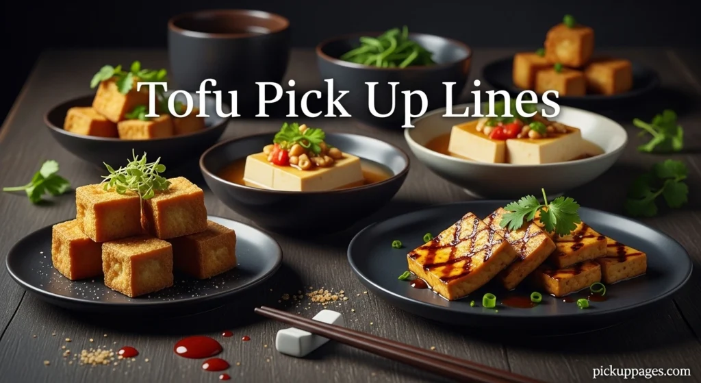 Tofu Pick Up Lines