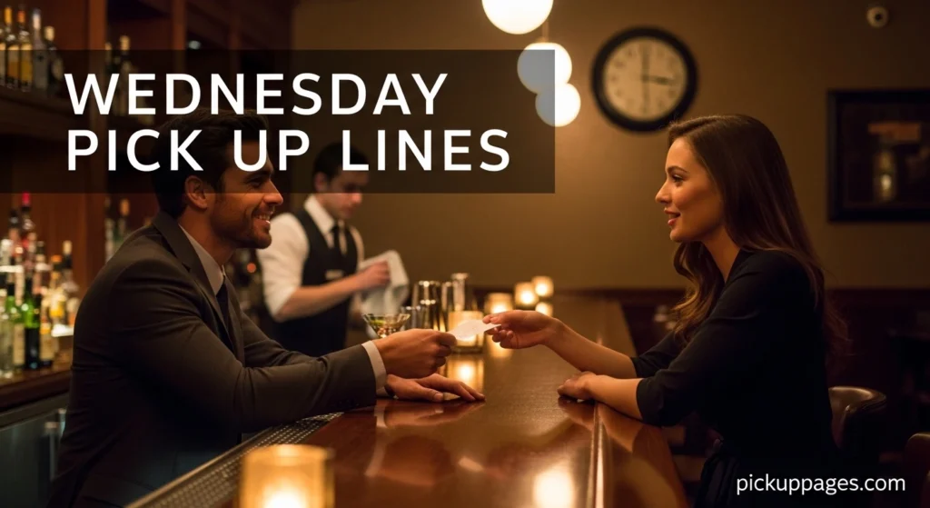 Wednesday Pick Up Lines