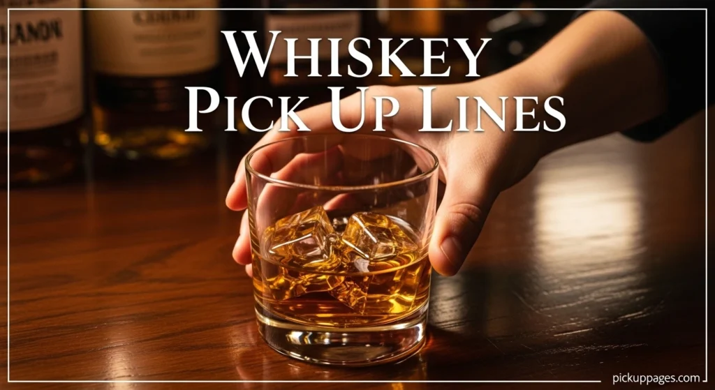 Whiskey Pick Up Lines