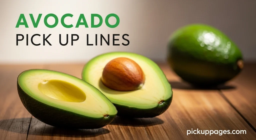 Avocado Pick Up Lines