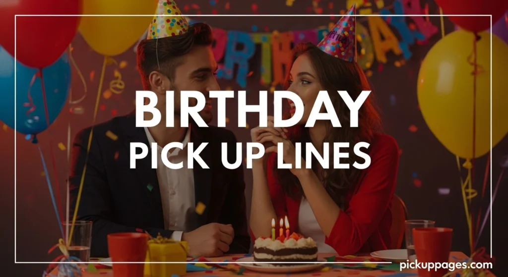 Birthday Pick Up Lines