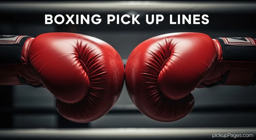 Boxing Pick Up Lines