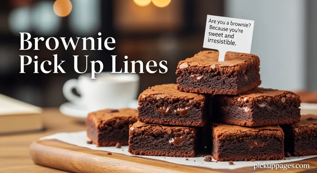 Brownie Pick Up Lines