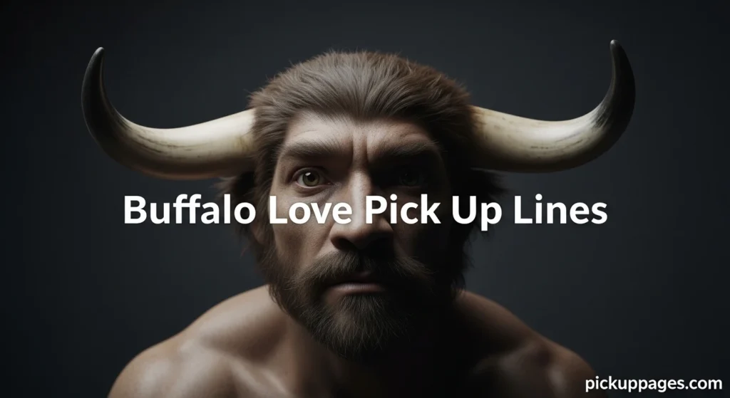 Buffalo Love Pick Up Lines