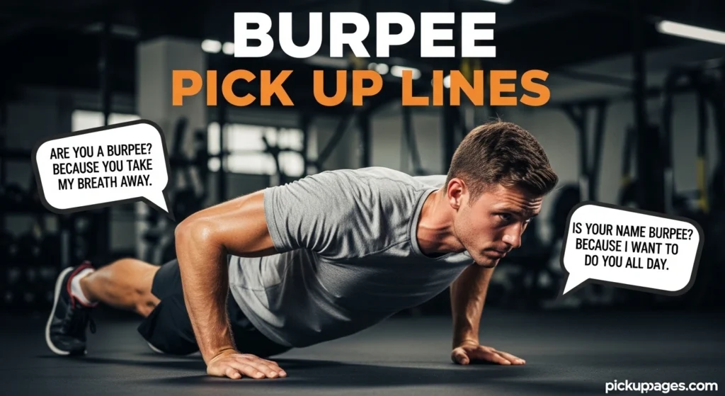 Burpee Pick Up Lines