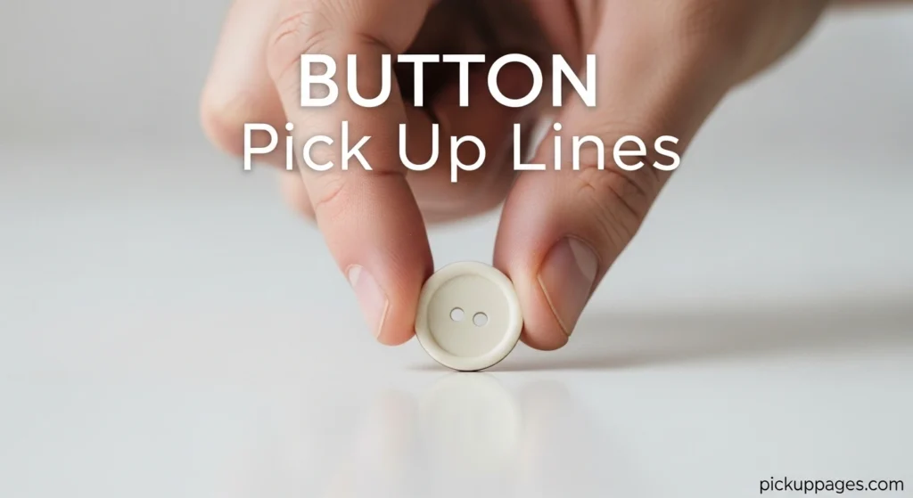 Button Pick Up Lines
