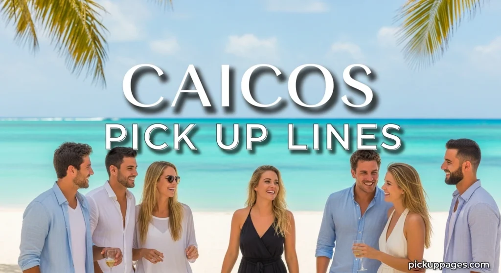 Caicos Pick Up Lines